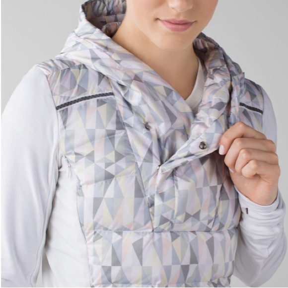 Lululemon Fluff Off Pullover Stained Glass Love White Neutral Blush - Picture 7 of 10